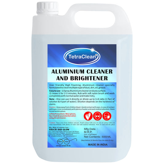 TetraClean Aluminium Cleaner & Brightener I Metal Cleaner 5,L