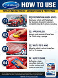 TetraClean Car Polish 5 Litre | Wax-Based Car Polish for Deep Shine, Paint Protection & Dirt Removal