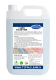 TetraClean Fabric Color Fixer Liquid 5L | Prevents Color Bleeding & Fading | Locks Fabric Colors | Suitable for Cotton, Linen, Rayon, Polyester & Mixed Fabrics | Industrial & Home Use