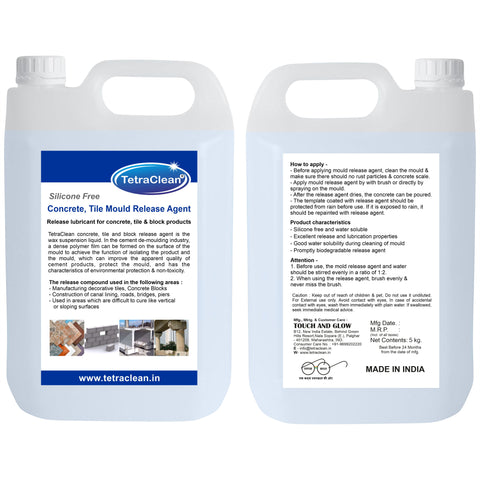 TetraClean Concrete, Tile & Block Mould Release Agent 5L