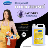 TetraClean Disinfectant Floor Cleaner Lavender, 5L