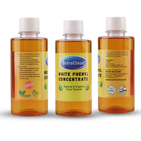 TetraClean White Phenyl Concentrate Liquid 250ml