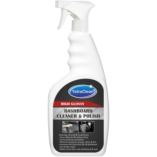 TetraClean High Gloss Dashboard & Leather Polish 500ml