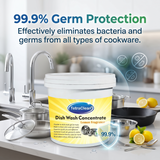 TetraClean Dish Wash Concentrate Powder 500g, Makes 10 Litres Dishwashing Gel