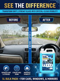 TetraClean Glass Cleaner 5 Litre | Streak-Free Shine for Car Windshields, Windows, Mirrors & Glass Surfaces