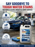 TetraClean Car Hard Water Mark Remover 5 Litre | Removes Water Spots, Mineral Deposits & Stains from Car Glass and Paint
