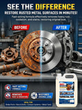 TetraClean Rust Remover 5 Litre | Fast-Acting Rust & Oxidation Remover for Metal Surfaces, Bolts & Automotive Parts