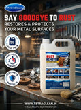 TetraClean Rust Remover 5 Litre | Fast-Acting Rust & Oxidation Remover for Metal Surfaces, Bolts & Automotive Parts