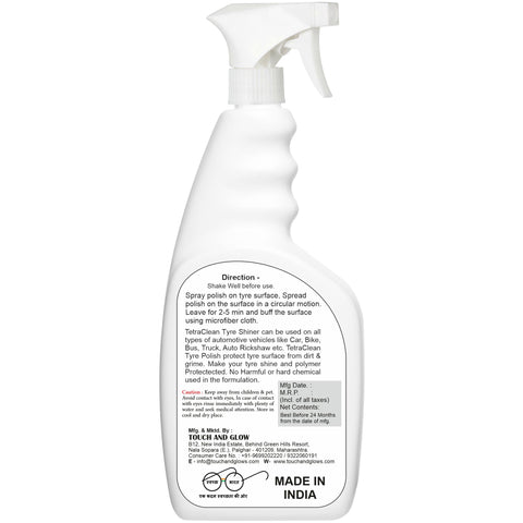 TetraClean Super Shine Tyre Polish – 500ml