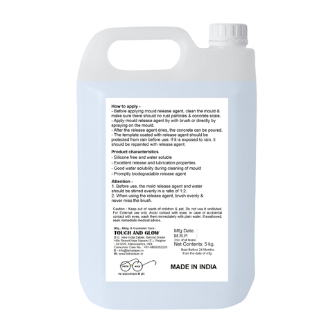 TetraClean Concrete, Tile & Block Mould Release Agent 5L